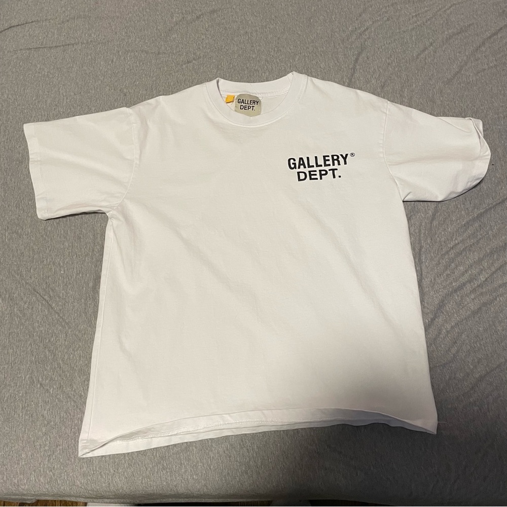 WHITE gallery dept shirt